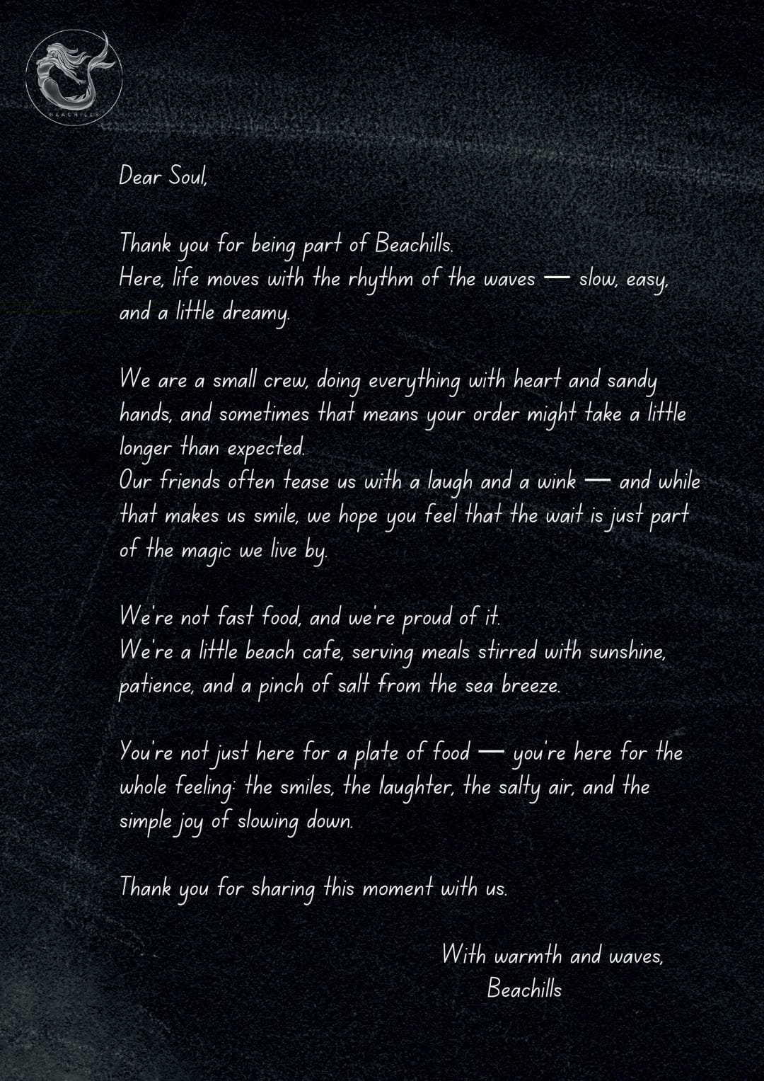 Menu Page 5
